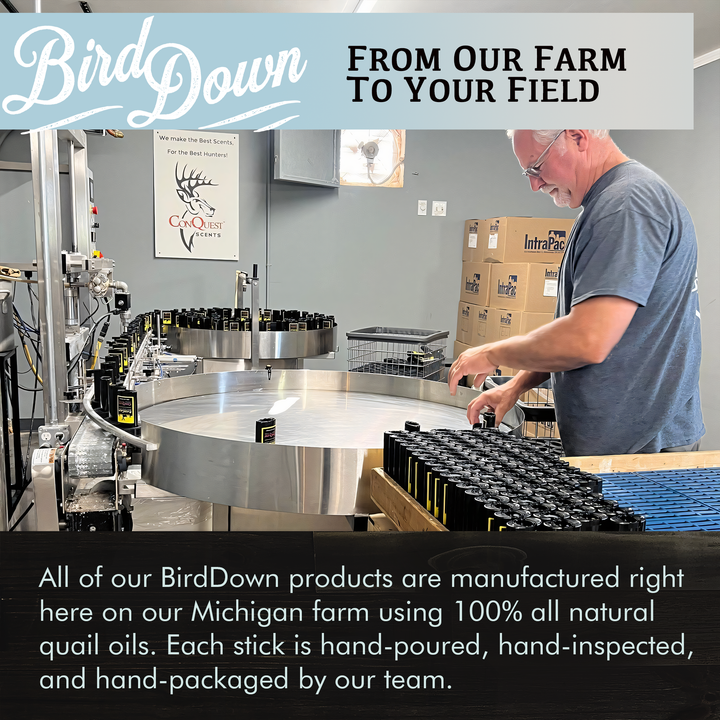 BirdDown Quail Scent Stick