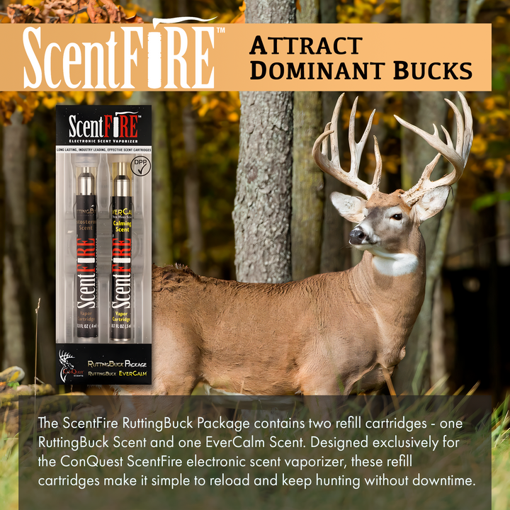 ScentFire Cartridges - RuttingBuck Package
