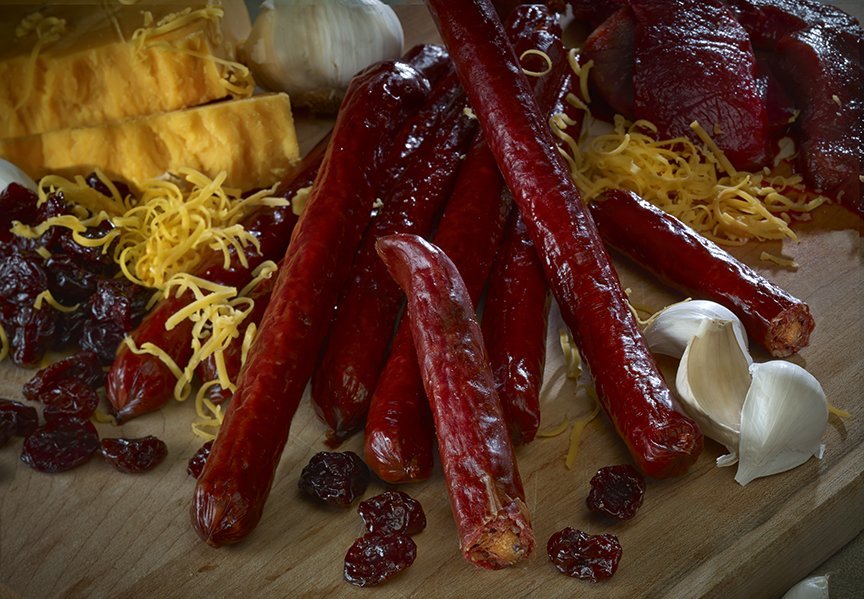 Venison Meat Sticks - Cherry Cheddar